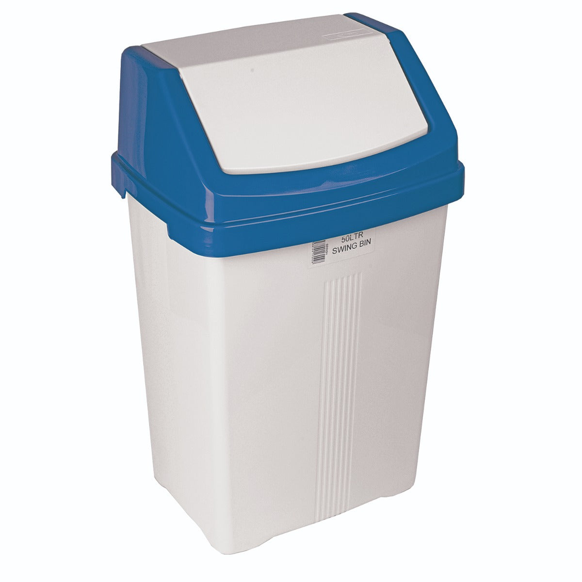50L Swing Bin -White Lid
