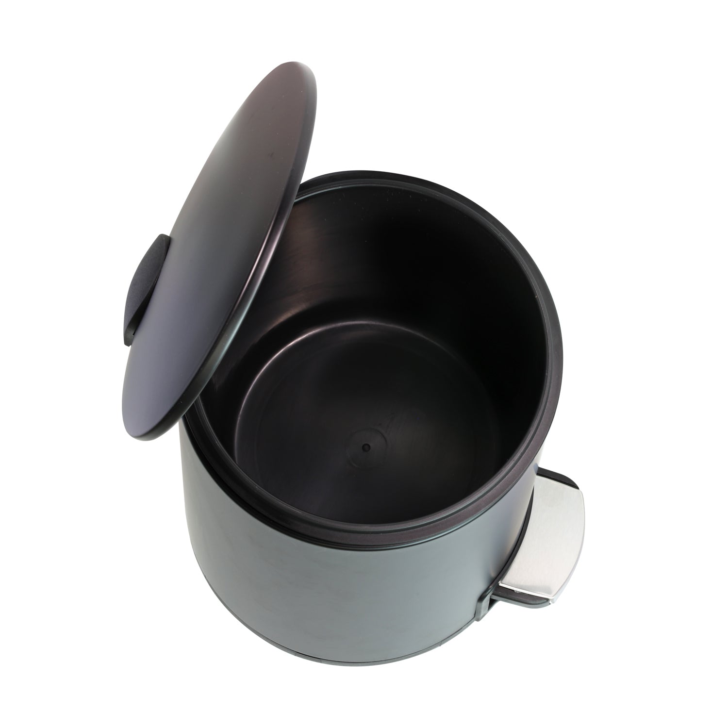 6 Litre Black Slow Close Bin