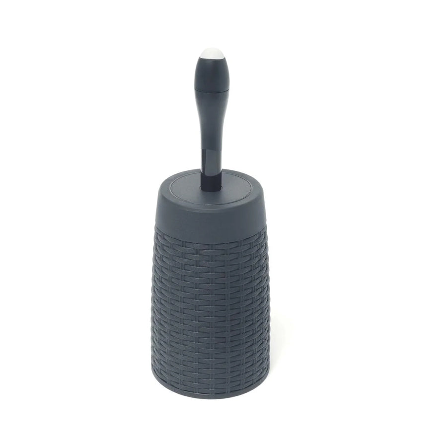 Addis Rattan Toilet Brush - Charcoal