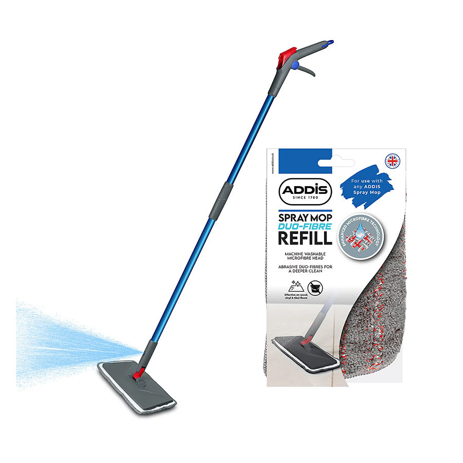 Addis Spray Mop Go Duo Fibre Refill