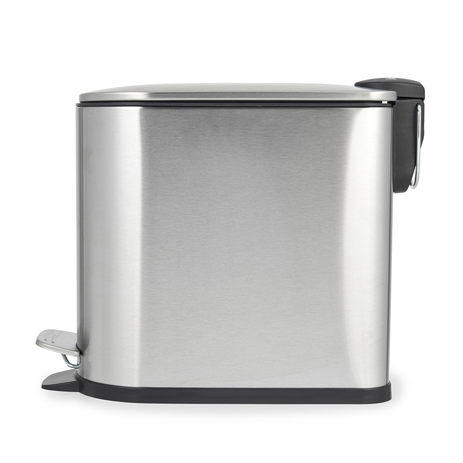 BELDRAY Stainless Steel 5L D Shape Bin