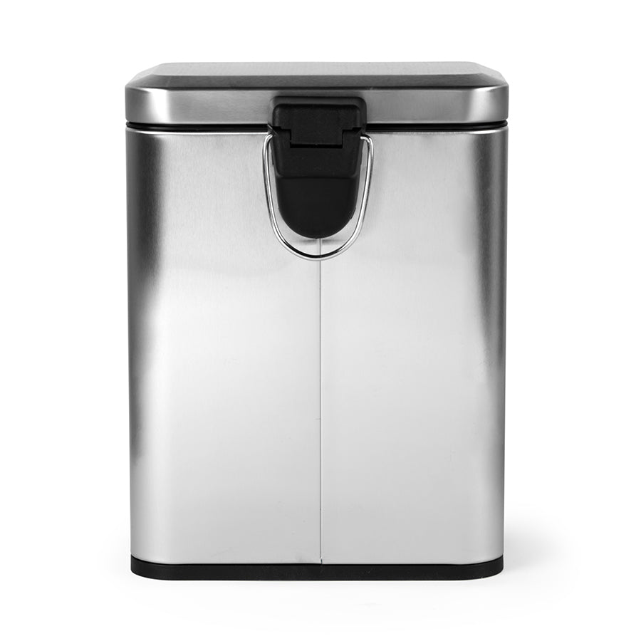 BELDRAY 5L Dual Compartment Bin Stainless Steel