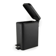 BELDRAY 5L Rectangular Soft Close Bin Black