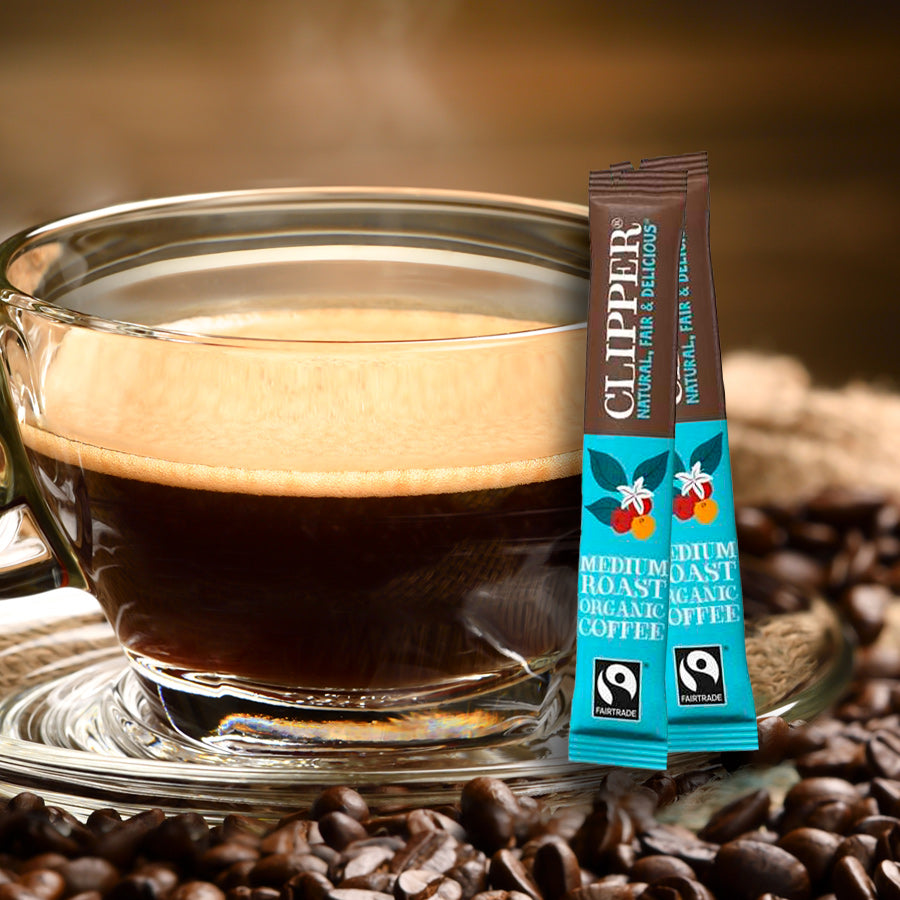 Clipper Fairtrade Instant Coffee Sticks