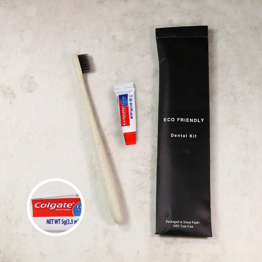 Eco Friendly Dental Kit (Colgate Toothpaste)
