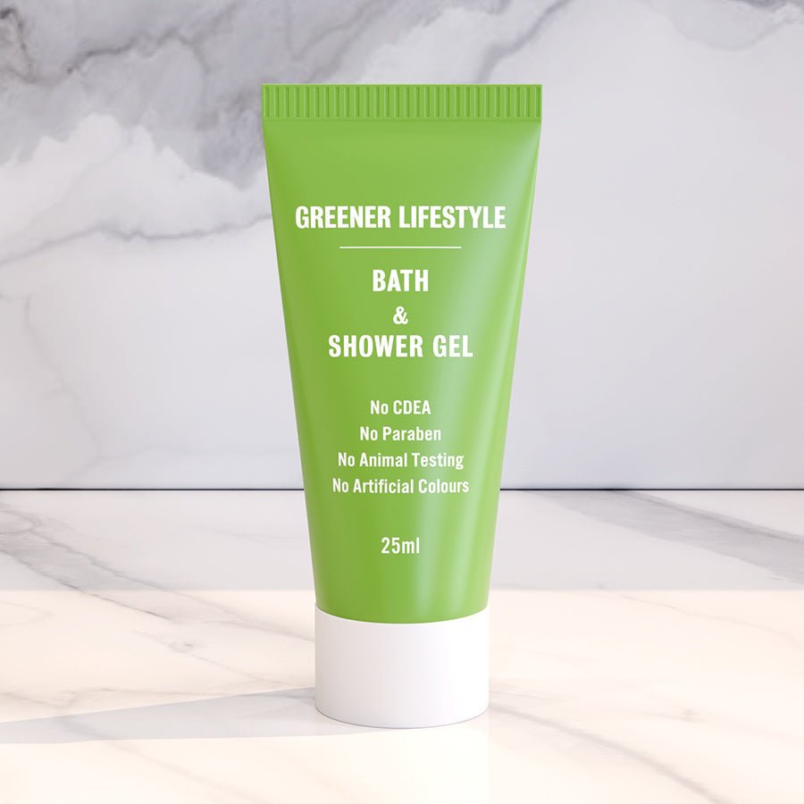 Greener Lifestyle 25ml Bath & Shower Gel Tube
