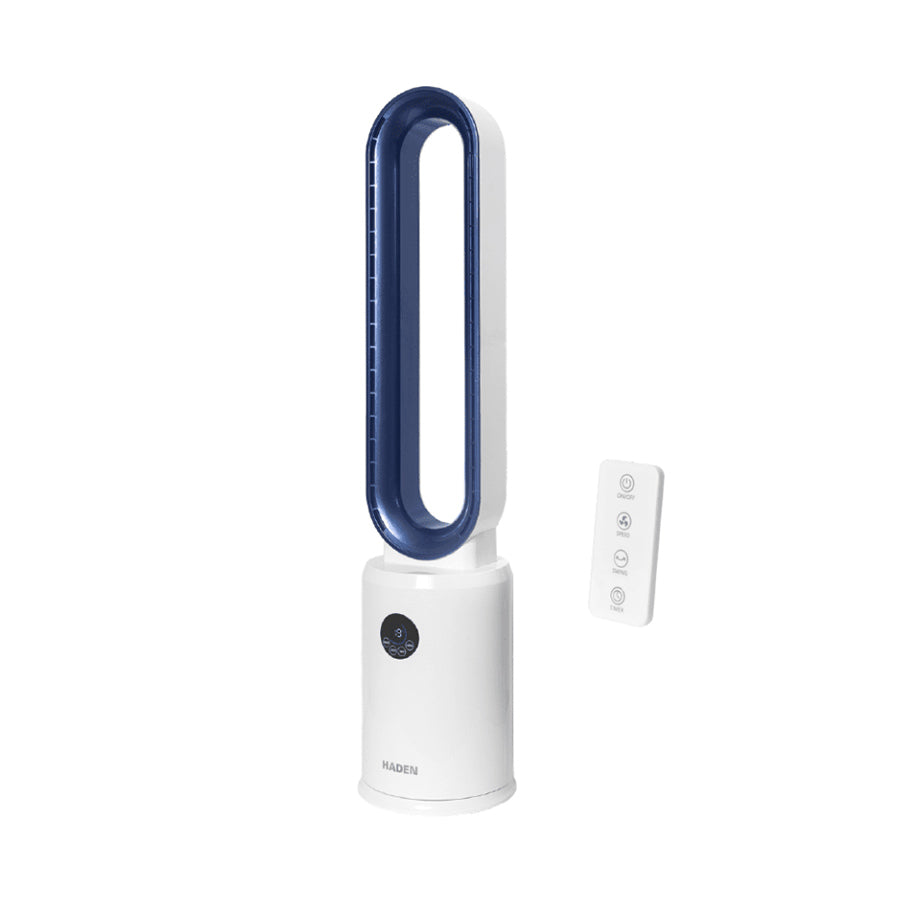 Haden Bladeless White Tower Fan 3 Fan Speeds