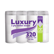 Essentials XL Eco 2 Ply Toilet Roll (320 Sheets)