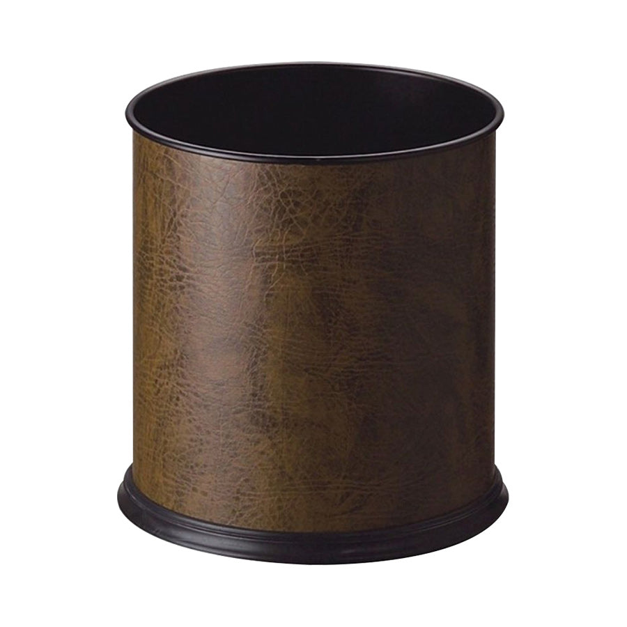 Brown Luxury Steel Bin 10 L