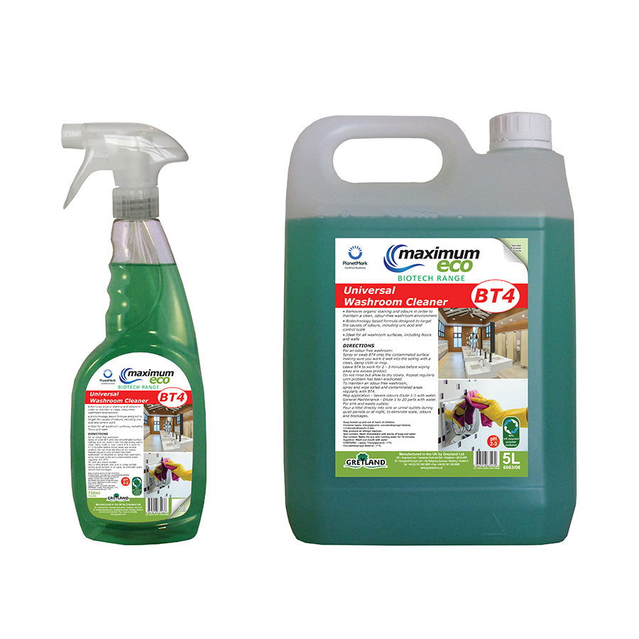 Maximum Eco BT4 Universal Washroom Cleaner