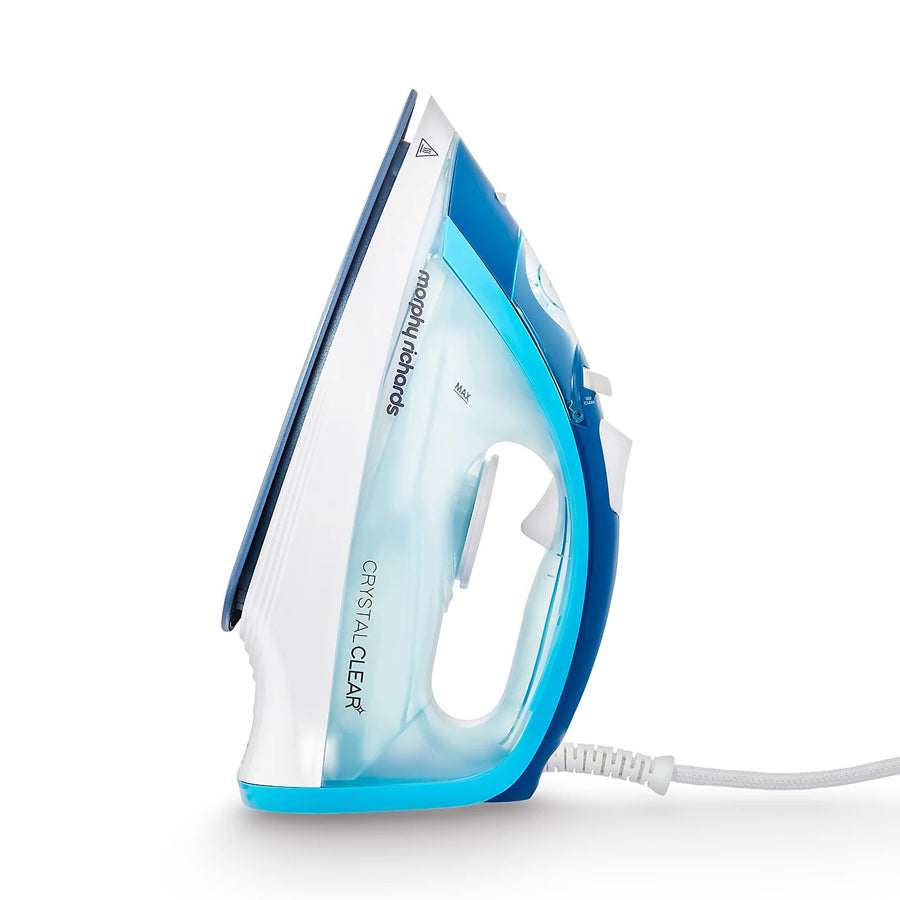 Morphy Richards Crystal Clear Steam Iron - Blue 2400W