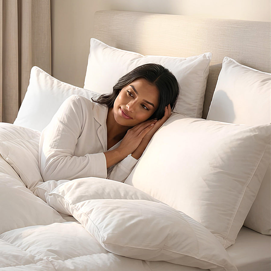 Natural Comfort Duck Feather & Down Pillows
