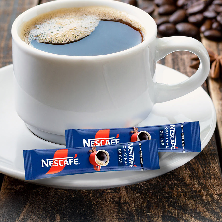 Nescafe Decaffeinated Original Coffee Sticks Box of 200