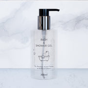 Printed Bath & Shower Gel 300ml Empty Bottles