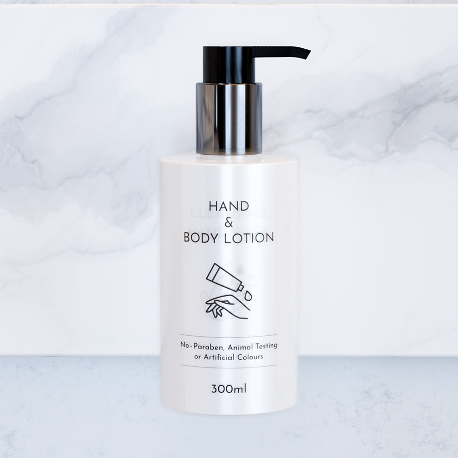 Printed Hand & Body Lotion 300ml Empty Bottles 2