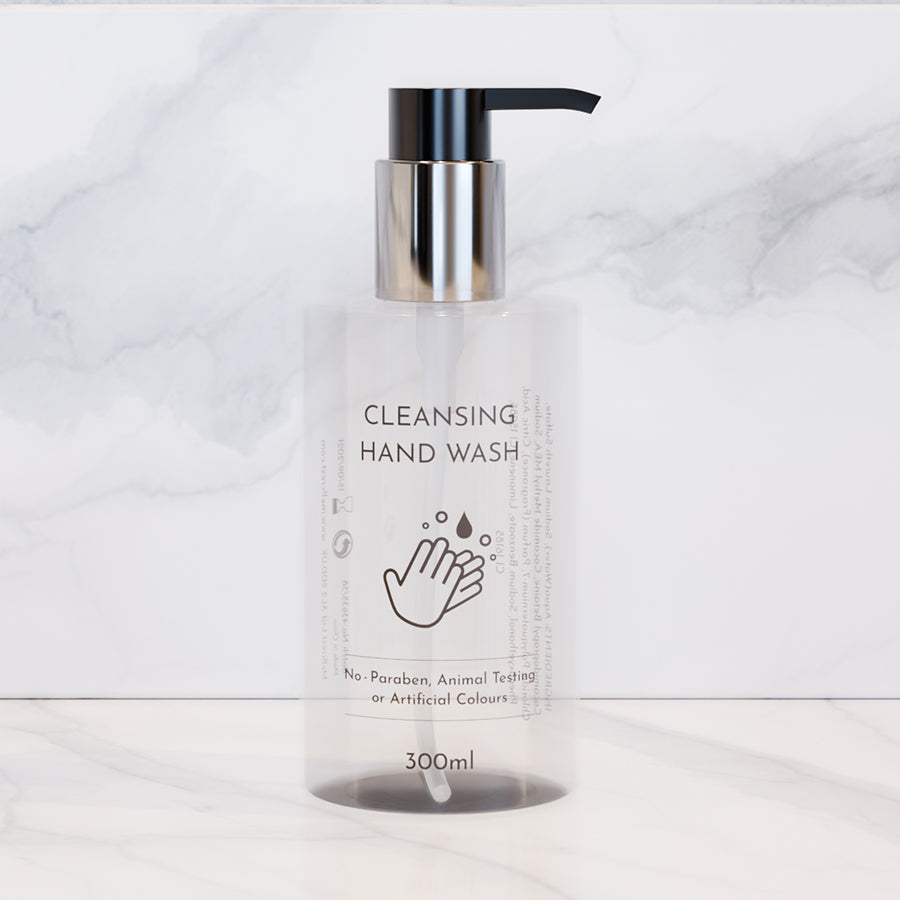 Printed Hand Wash 300ml Empty Bottles