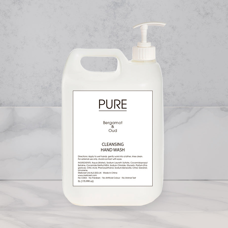 Pure 5 Litre Hand Wash Bergamot & Oud