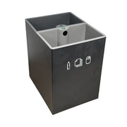 16 Litre Dual Recyling Square Bin