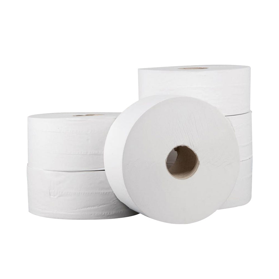 2 Ply Jumbo Toilet Rolls