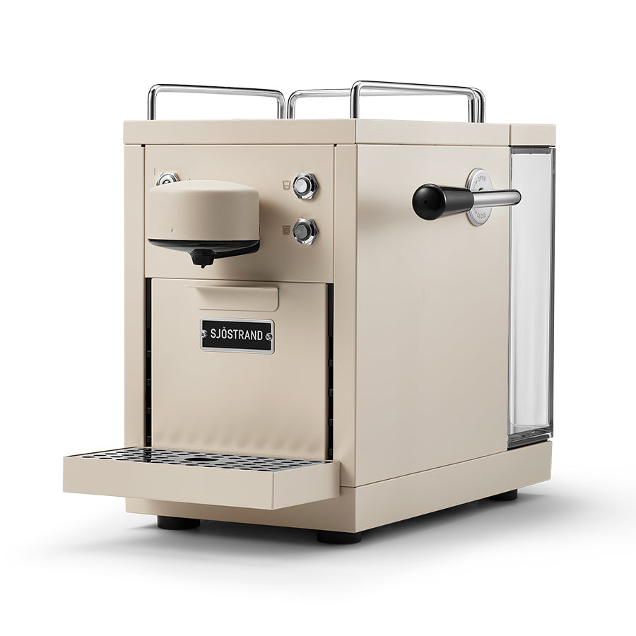 Sjostrand Beige Coffee Machine