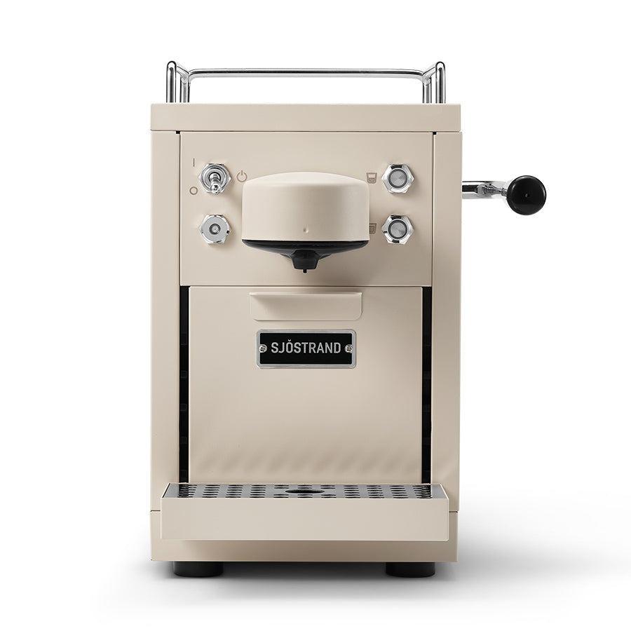 Sjostrand Beige Coffee Machine