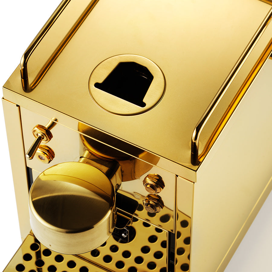 Sjostrand Brass Coffee Machine