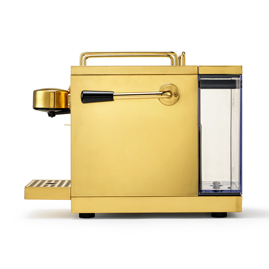 Sjostrand Brass Coffee Machine