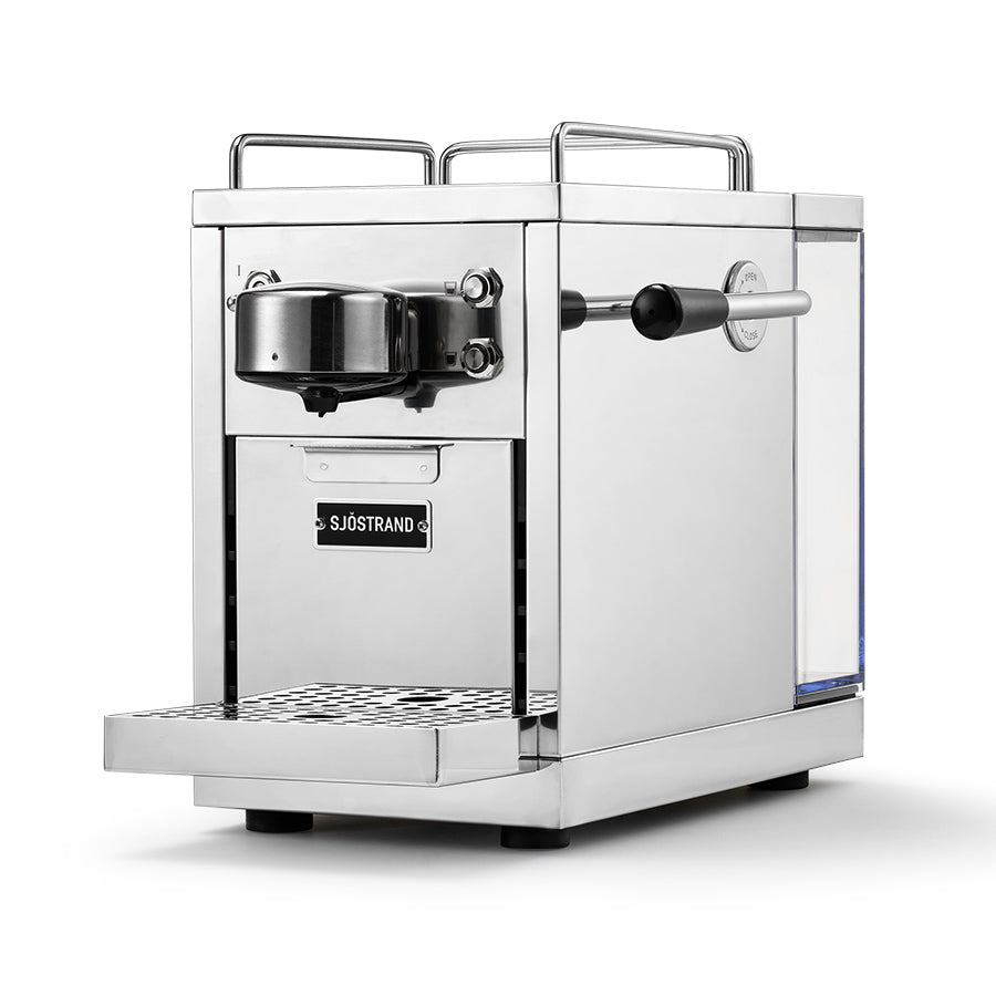 Sjostrand Steel Coffee Machine