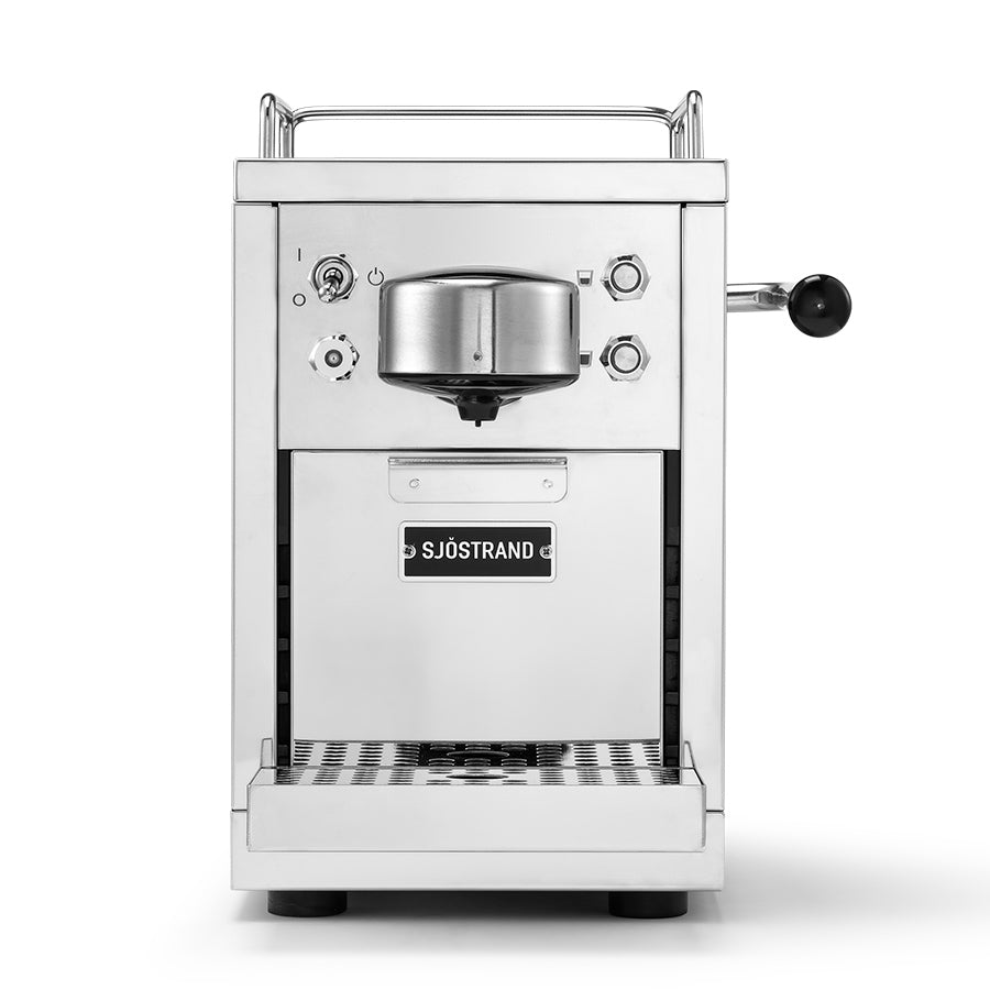 Sjostrand Steel Coffee Machine