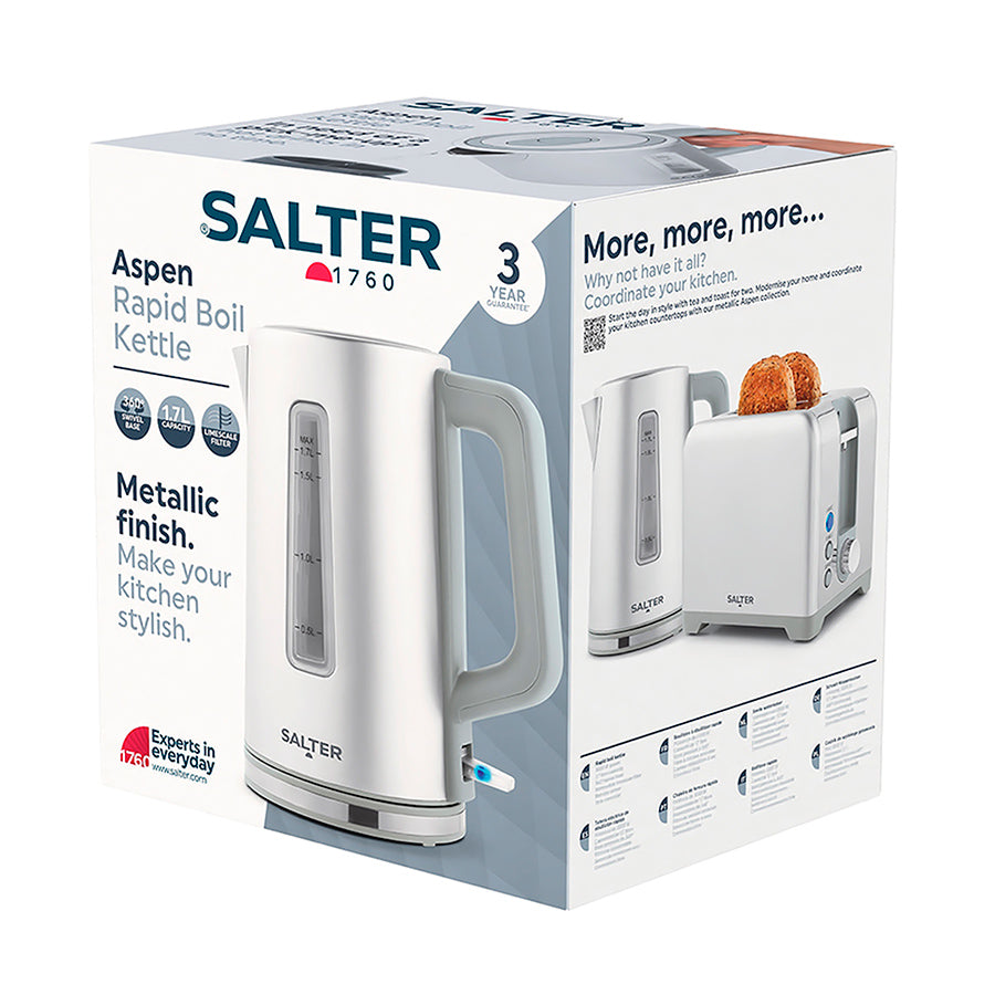 Salter Stainless Steel Kettle 1.7L