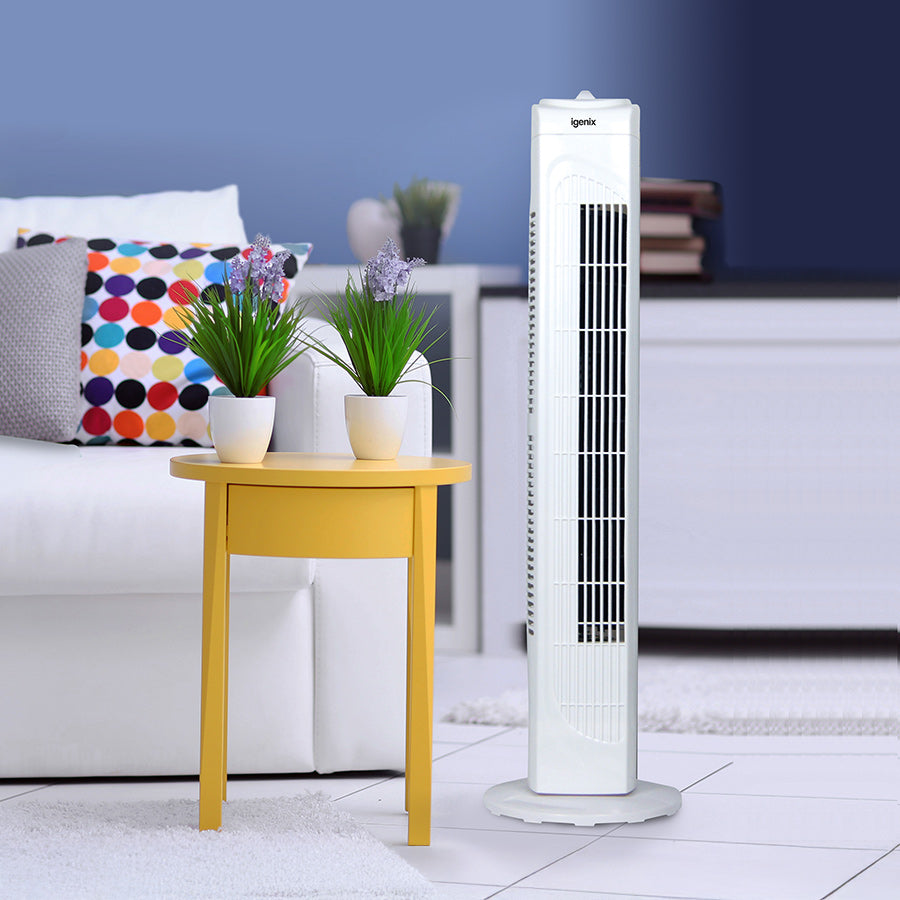 Tower Fan White 29 Inch