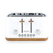 Salter Toronto 4 Slice Toaster White