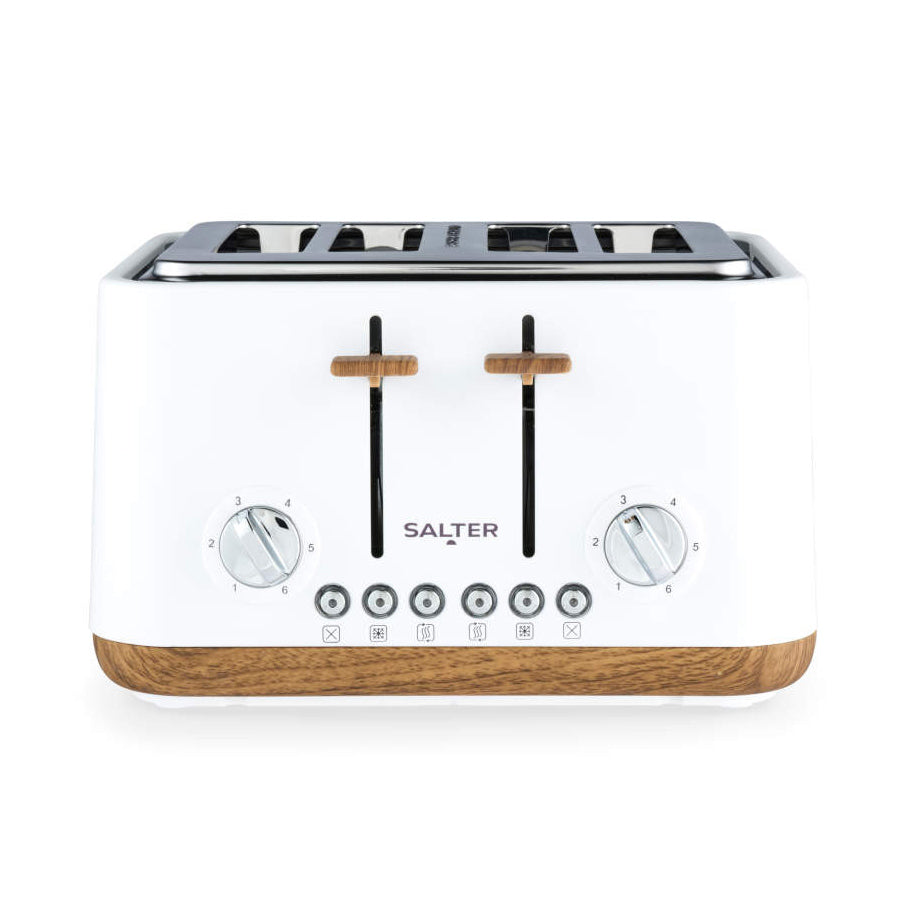 Salter Toronto 4 Slice Toaster White