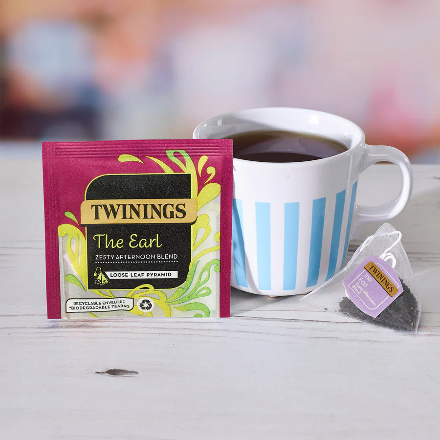 Twinings Earl Grey Pyramid Bag (Loose Leaf Pyramid)