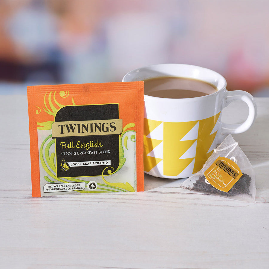 Twinings Full English Pyramid Bag (Loose Leaf Pyramid)
