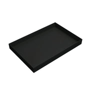Black Faux Leather Display Tray