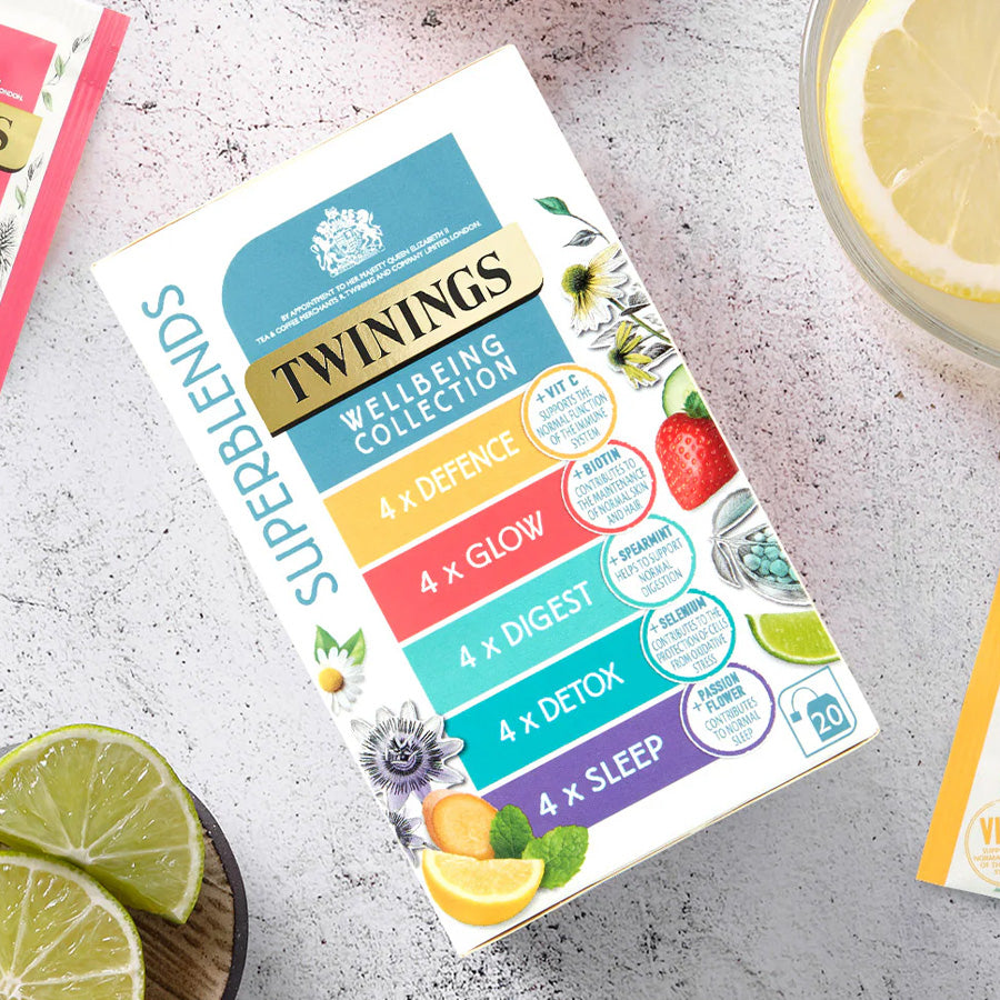 Twinings Superblends Wellbeing Collection
