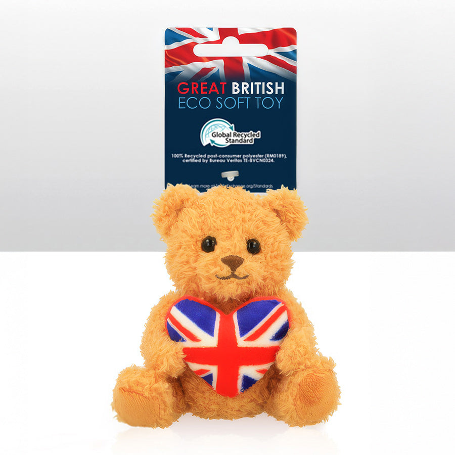 Union Jack Soft Toy Bear