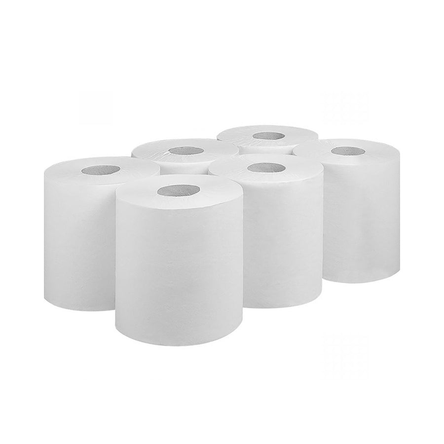 White Centrefeed Rolls (150 Metres)