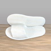 Terry Towelling Open Toe Slippers