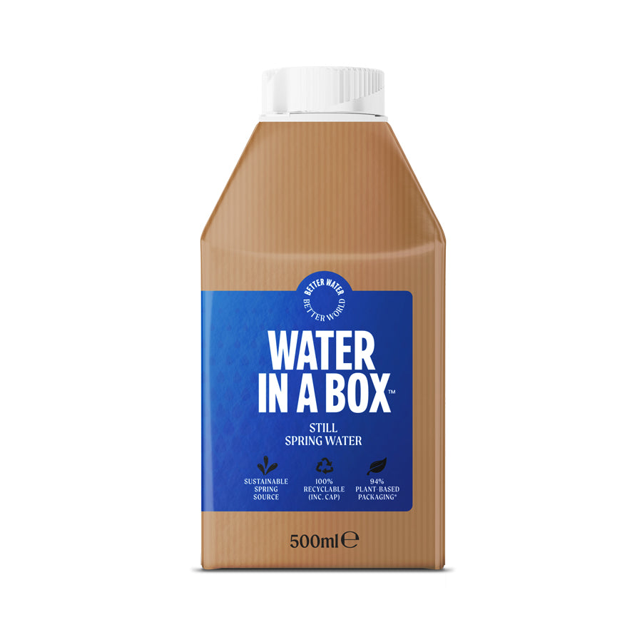 Pure Spring Water In A Box