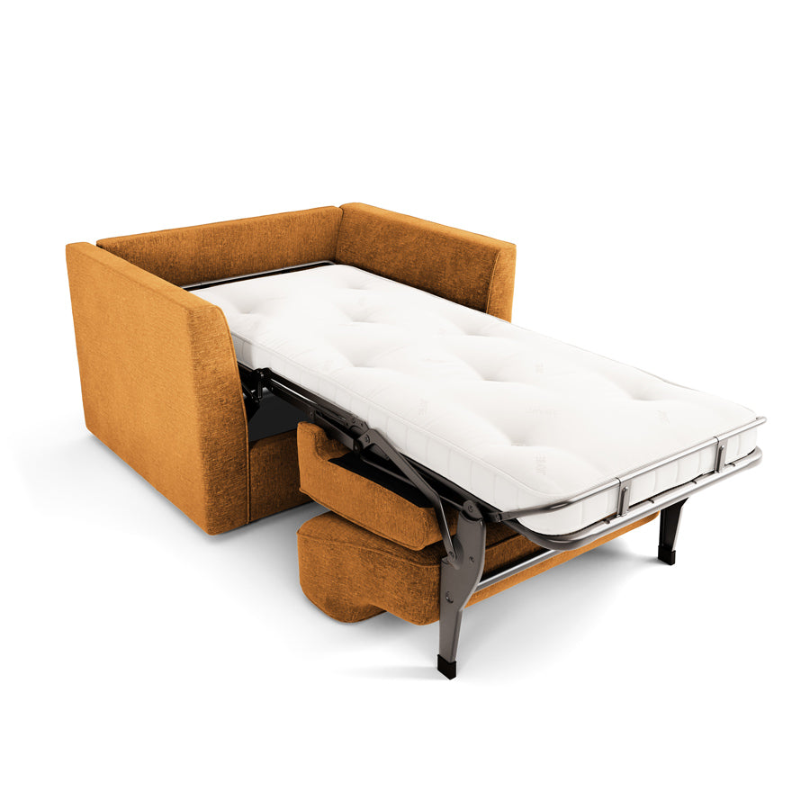 Jay-Be Elegance Snuggler Sofa Bed - Brushed Twill Sky