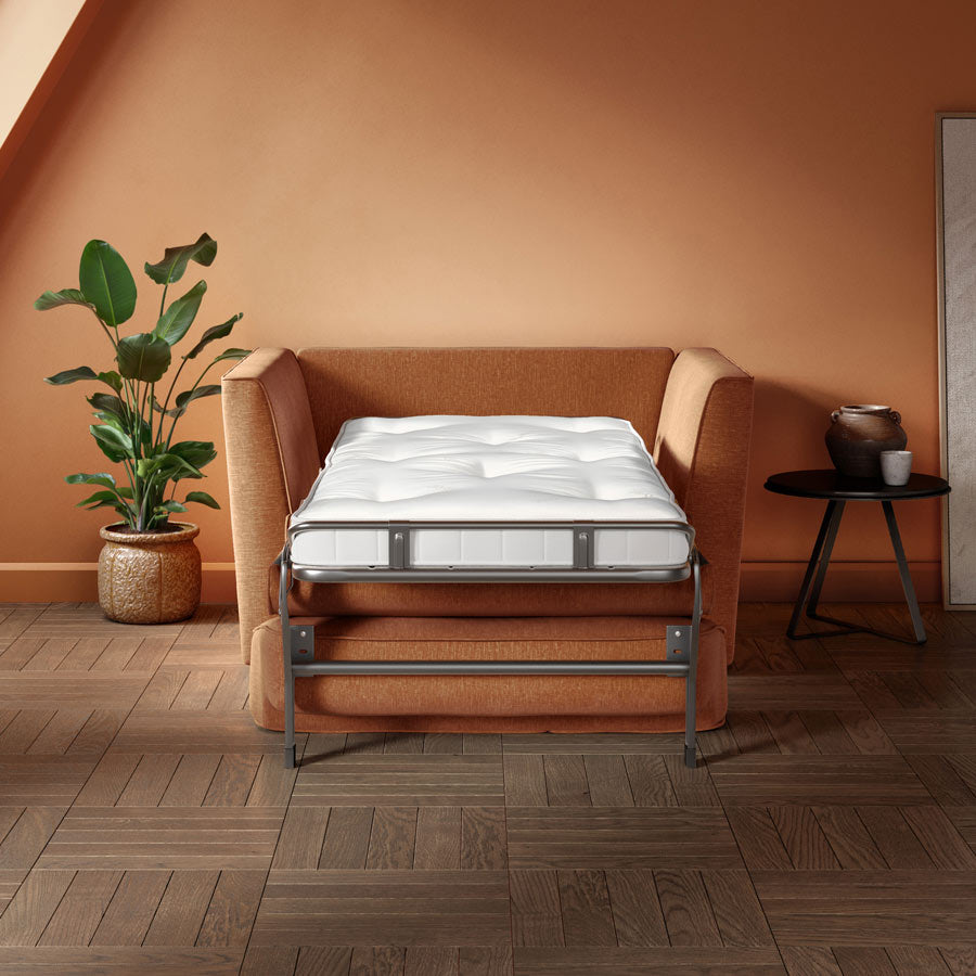 Jay-Be Elegance Snuggler Sofa Bed Brushed Twill Admiral