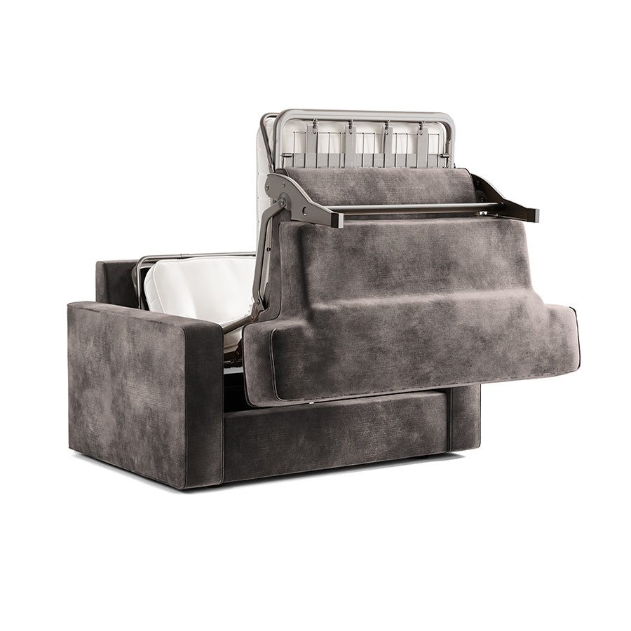 Jay-Be Linea Snuggler Sofa Bed Brushed Twill Sky