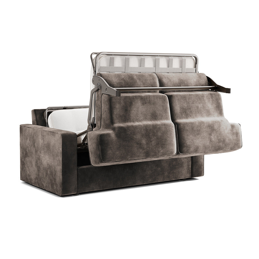 Jay-Be Linea 2Seater Sofa Bed Brushed Twill Burnt Amber