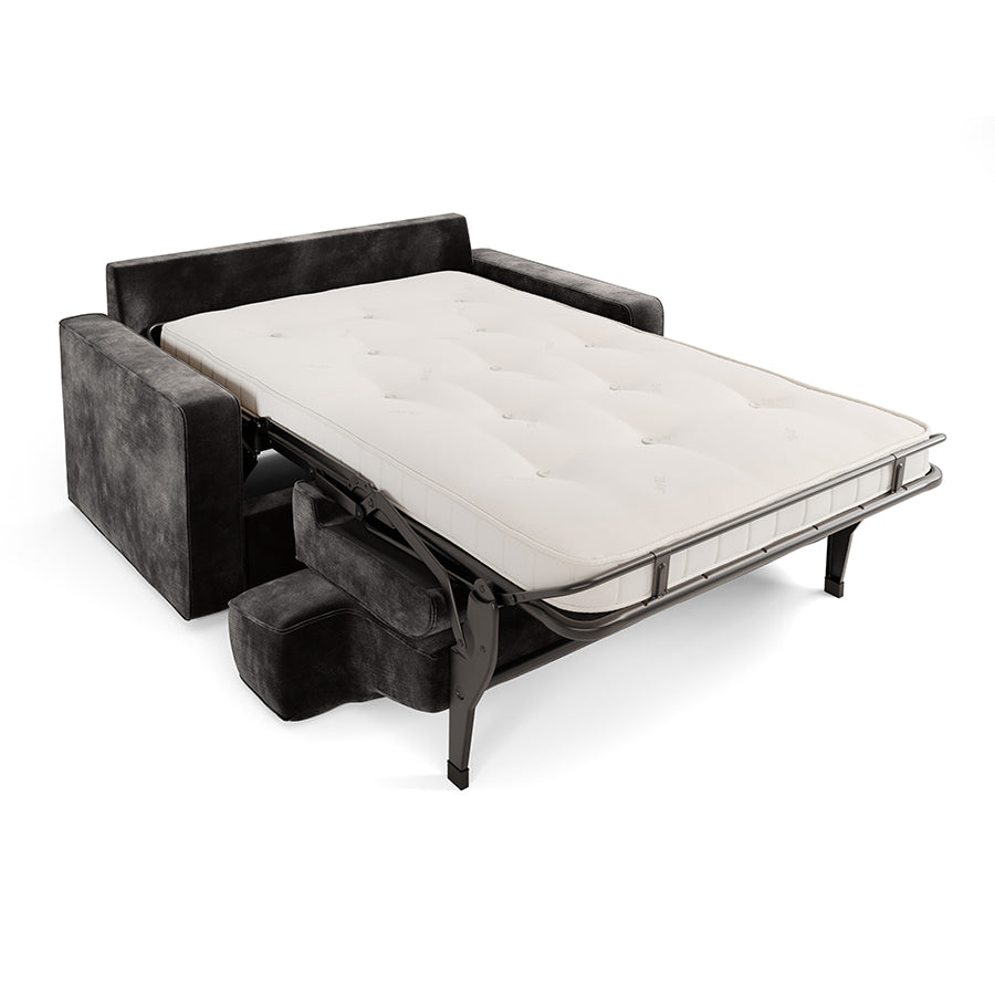 Jay-Be Linea 2 Seater Sofa Bed - Brushed Twill Pewter