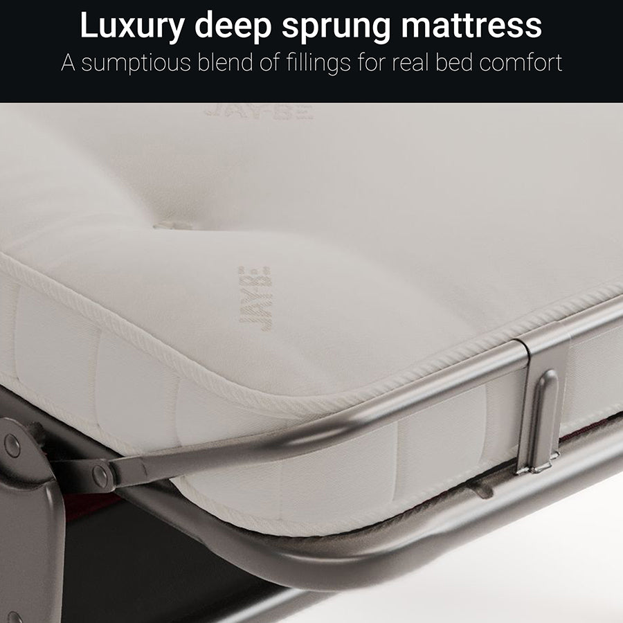 Jay-Be Linea 2 Seater Sofa Bed - Brushed Twill Hunter