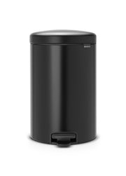 Brabantia 20L Matt Black Pedal Bin