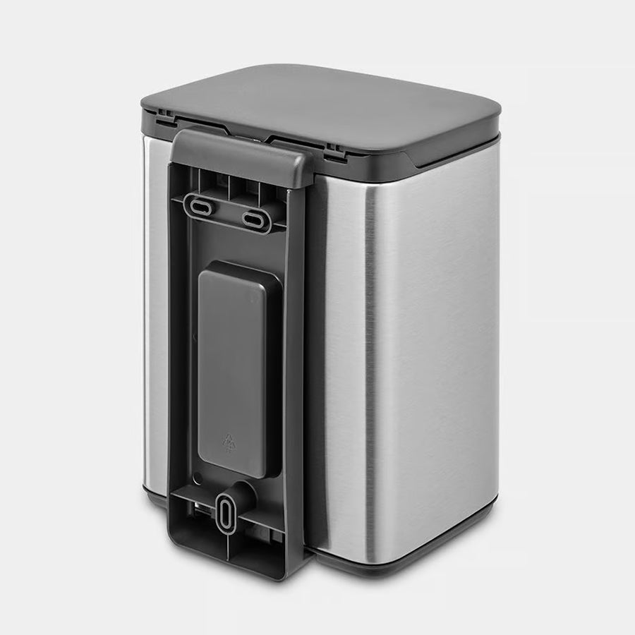 Brabantia 4L Matt Steel Fingerprint Proof Bo Bin