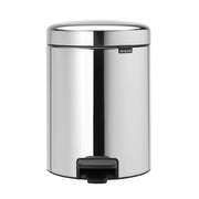 Brabantia 5 Litre Brilliant Steel NewIcon Pedal Bin
